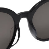 国内正規品 SAINT LAURENT SUNGLASSES ASIAN FIT 56㎜ SL566K SLIM 001 BLACK サンローラン サングラス アジアンフィット アイウェア 眼鏡 UVカット ブラック