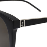 国内正規品 SAINT LAURENT SUNGLASSES ASIAN FIT 56㎜ SLM82F 001 BLACK サンローラン サングラス アジアンフィット アイウェア 眼鏡 UVカット ブラック