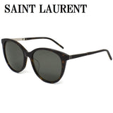 国内正規品 SAINT LAURENT SUNGLASSES ASIAN FIT 56㎜ SLM82F 002 GREY HABANA サンローラン サングラス アジアンフィット アイウェア 眼鏡 UVカット グレー ハバナ