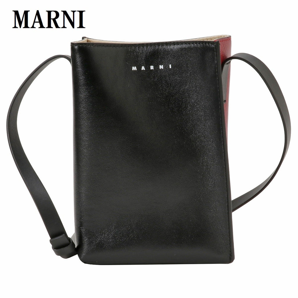 MARNI MUSEO SOFT NANO SHOULDER BAG LEATHER CROSSBODY SBMQ0040Q0