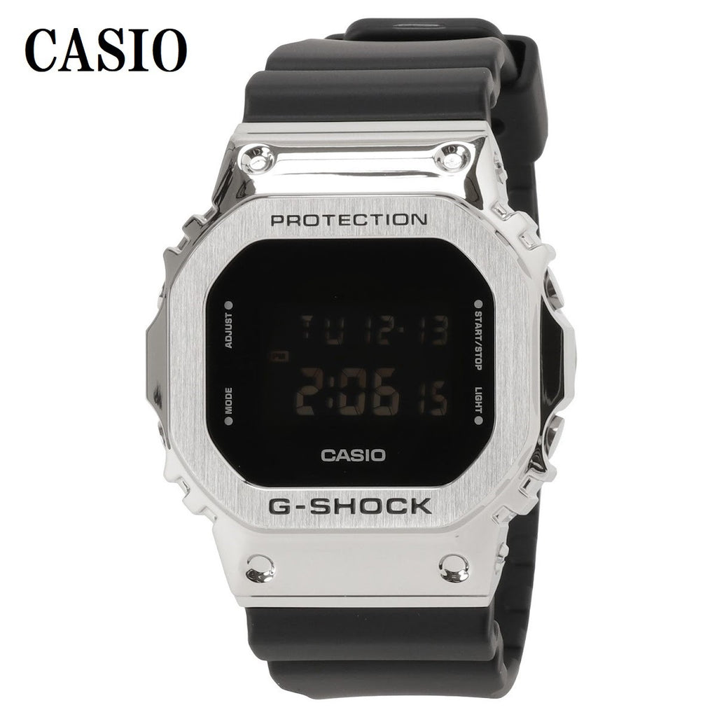 CASIO ANALOG DIGITAL WATCH G-SHOCK 5600SERIES GM-5600-1ER SILVER